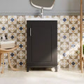 Mobile bagno da 50 cm con lavabo in ceramica