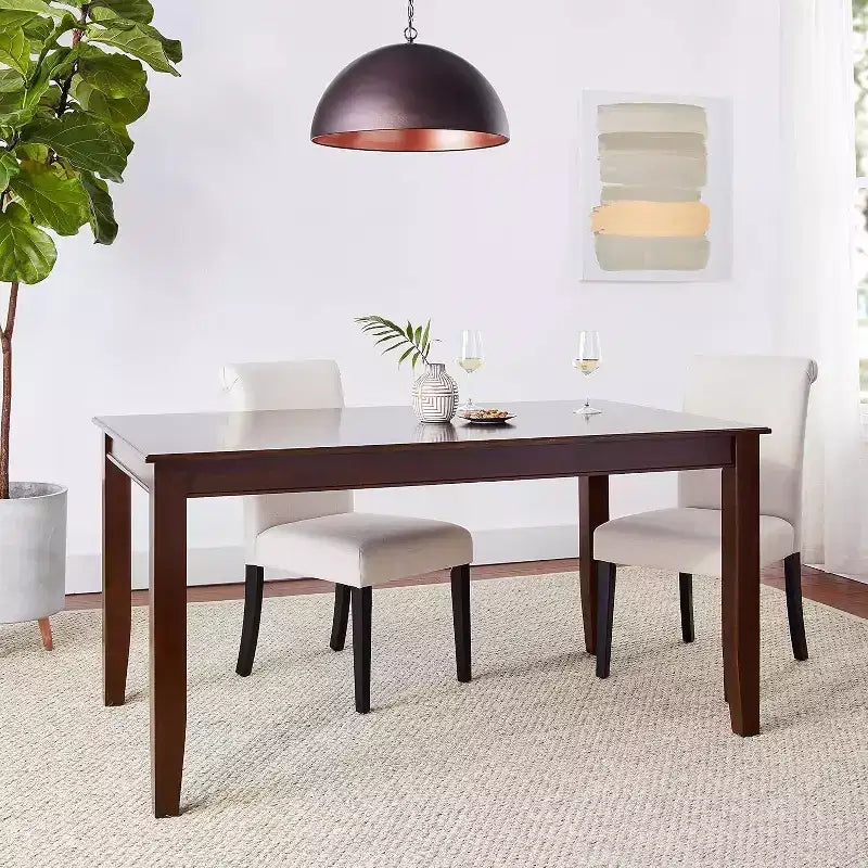Tavolo da pranzo rettangolare 36x60